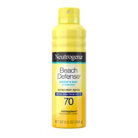 Neutrogena Beach Defense Body Sunscreen Spray, SPF 70, 6.5 oz