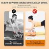 Elbow Support Automatic Rebound Abdominal Wheel Ab Roller For Abdominal Exercise Machine Abs Workout Equipment ,Dolly Core Strengthening Trainer Fitne