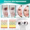 Microcurrent-Facial-Device, Microcurrent Face Massager Roller for Skin Care, Facial Massager Face Rollers for Women & Men, Glossy White