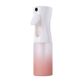 300Ml 200Ml Hair Spray Kappers Spray Empty Bottle Hervulbare Mist Fles Salon Kapper Tool Planten Zorg Water spuit (Color: frosting powder, Capacity: 300ML)