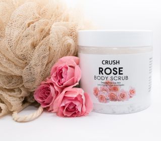 CRUSH Rose exfoliating Body Scrub (Scent: Rose)